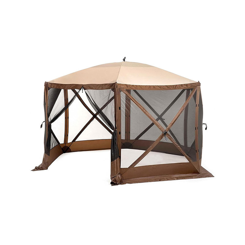 Hexagon Castra screen domos & mansiunculas