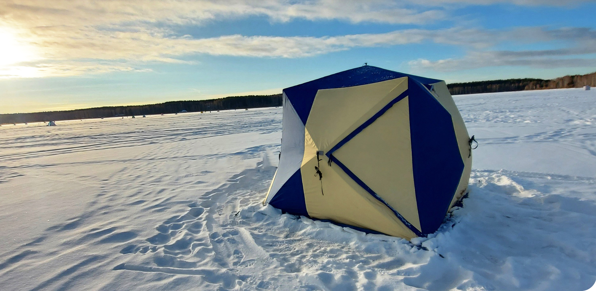 Ice piscantur tentorium