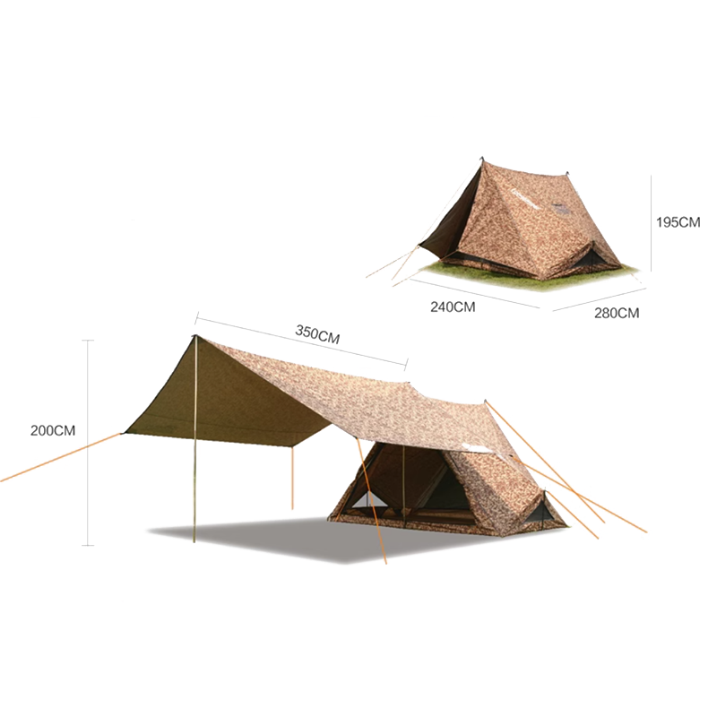 Velit camouflage castra tentorio