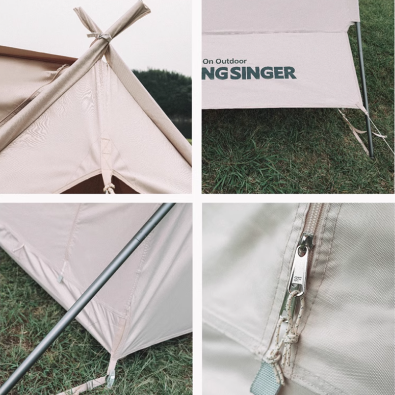 A-frame teepee castra tentorium