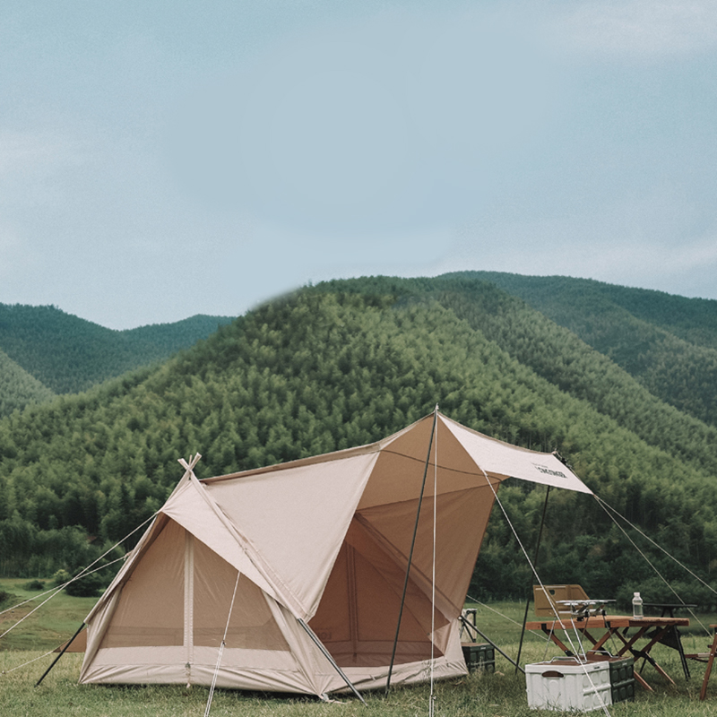 A-frame teepee castra tentorium