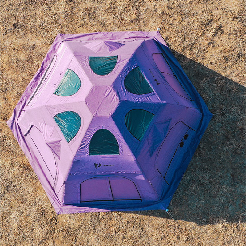 Sphaerica inflatable tabernaculo