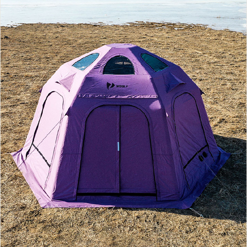 Sphaerica inflatable tabernaculo